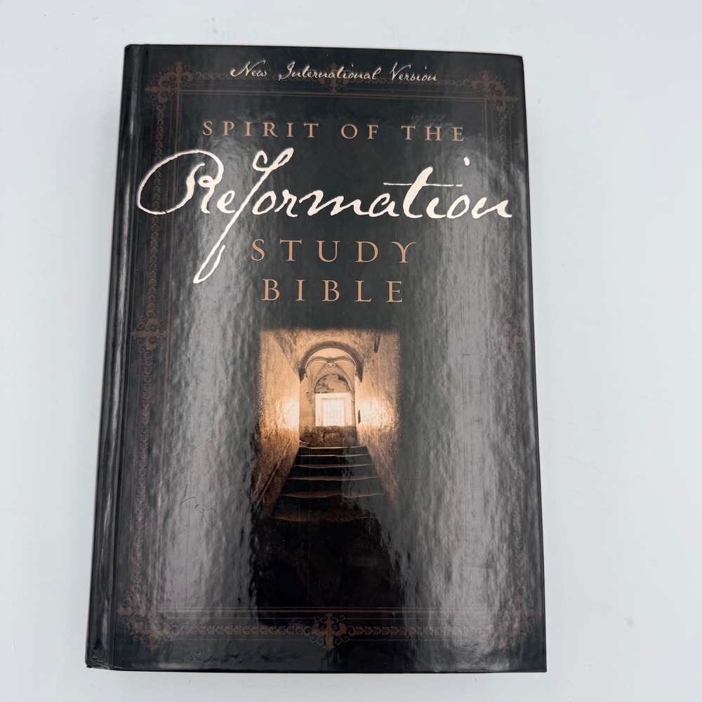 NIV SPIRIT OF THE REFORMATION STUDY BIBLE Pratt Richard Jr. Hardcover Zondervan